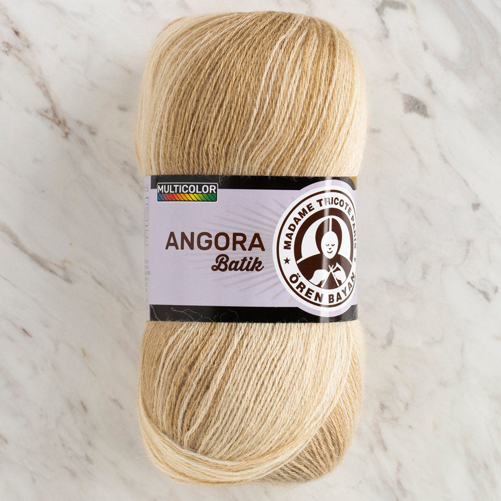 Örenbayan Angora Batik Ebruli El Örgü İpi - 852